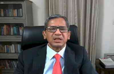 SG claims CJI planning Telugu romantic novel post retirement, CJI Ramana say 'no, like IB reports'