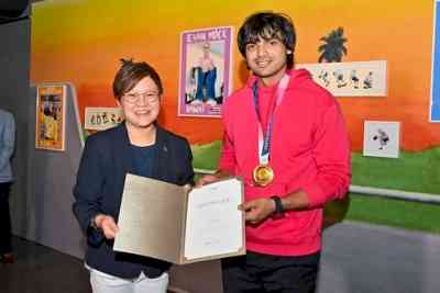 Neeraj Chopra gifts Tokyo 2020 gold-medal-winning javelin to The Olympic Museum