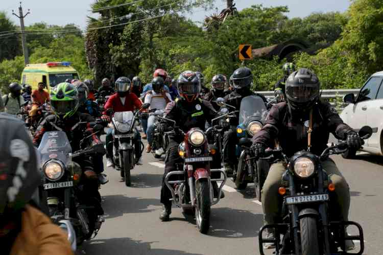 Third edition of TVS Eurogrip’s Brunch and Biking in Chennai witnesses  resounding response