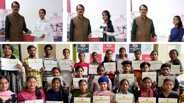 Innocent Hearts Group of Institutions organised one-month bridge courses for freshers