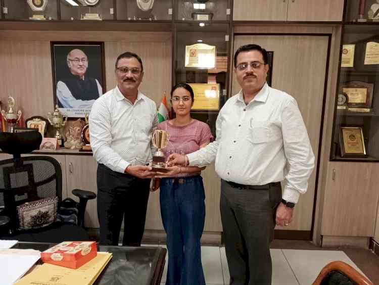 Doaba College’s Payal tops in University Exams