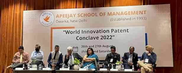 Apeejay School of Management holds World Innovation Patent Conclave 2022