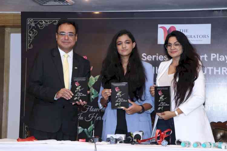 `The Flowers in Her Room’ – a book by class IX student Nikasha unveiled