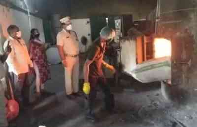Odisha Police destroy one tonne of seized ganja