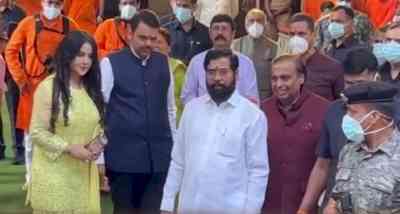 Maha Ganeshotsav: CM goes 'pandal hopping' to Antilia, Shivtirth for 'darshan'