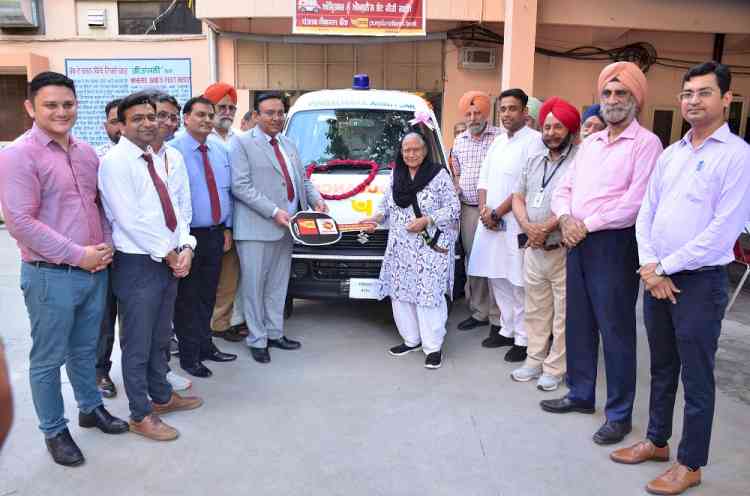 Punjab National Bank donates to empower All India Pingalwara Charitable Society