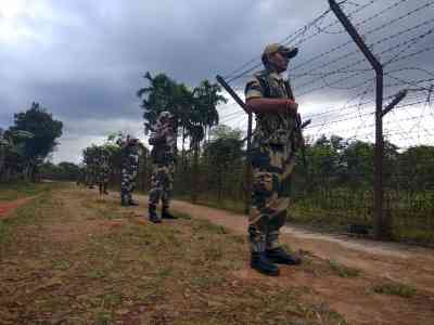 Security forces step up vigilance in NE states bordering B'desh