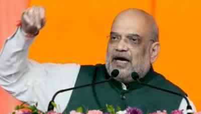 Don't get swayed away with Cong's campaign, promises, warns Amit Shah