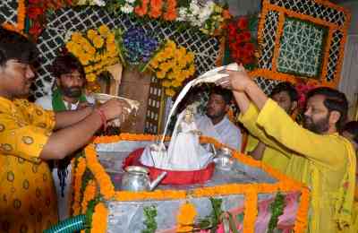 Post-Covid-19, Radha's birthday celebrated with fervour in Braj temples