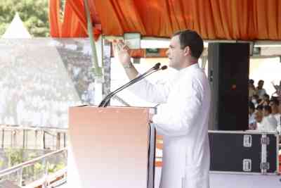 Since BJP came into power, hate and fear on rise in India: Rahul