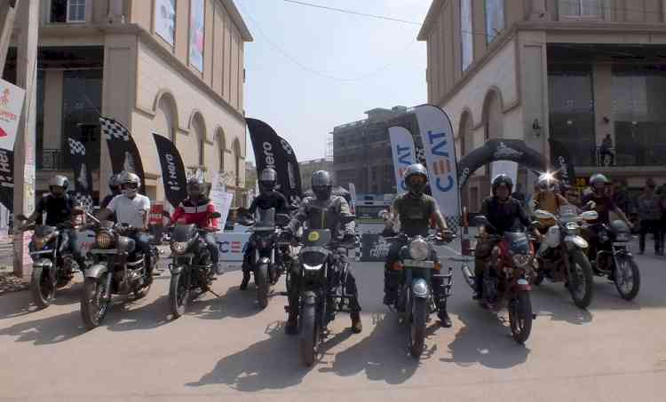 Hero Dirt Biking challenge held at Oxford Street's Courtyard