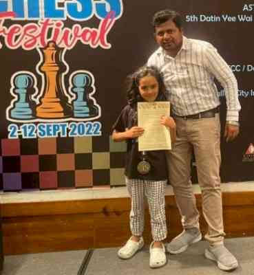 Mumbai girl Anishka Biyani wins gold in Malaysian chess meet