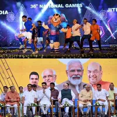 Ahmedabad will have world's biggest sports city, home minister Amit Shah declares at launch of 36th National Games