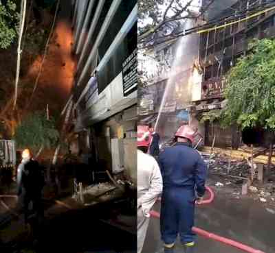 Chandni chowk fire brought under control, no casualties reported (Lead)