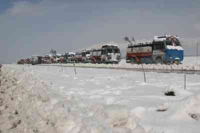 Jammu-Srinagar highway blocked at Ramban