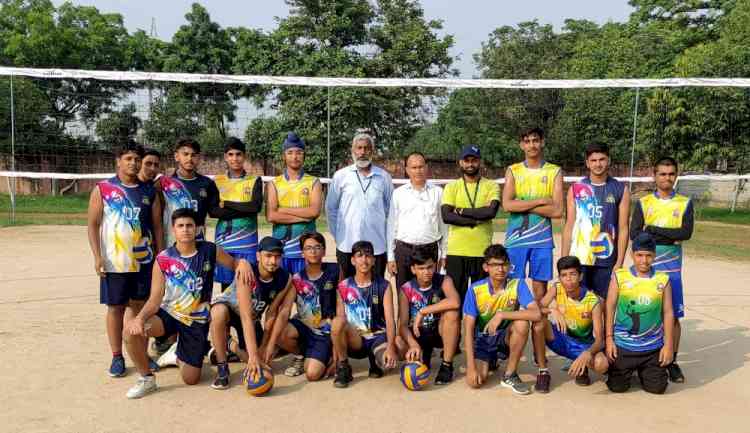 DCM Presidency Students brought laurels in PSEB Volleyball Tournament