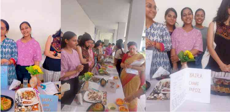 Home Science Students shine in millet based snacks competition by NITTTER