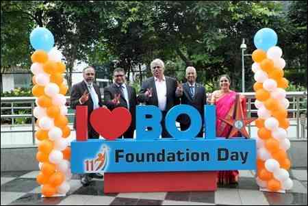 Bank of India Celebrates 117th Foundation Day