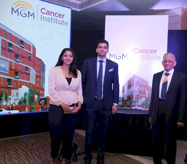 Announcement of Dedicated Cancer Centre by MGM Healthcare - MGM Cancer Institute