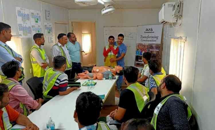 World First Aid Day observed by DLF Foundation in association with HCMCT Manipal Hospitals