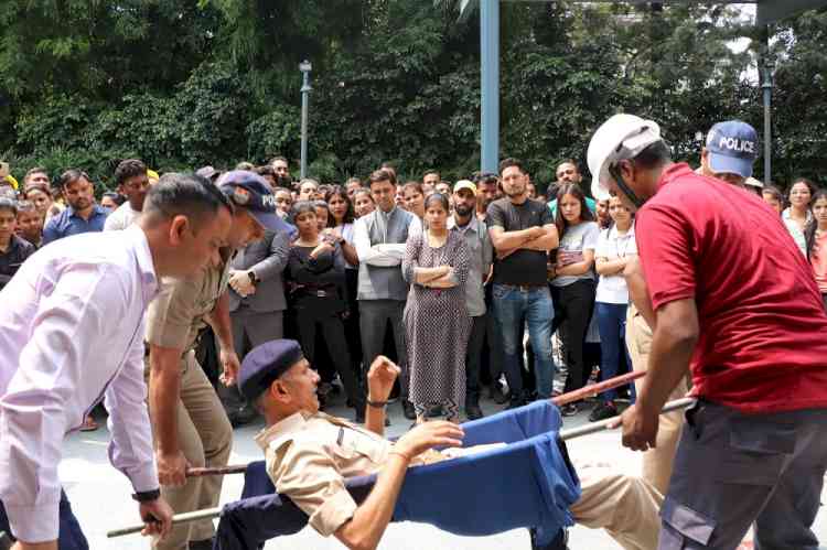 Pacific Mall Dehradun organises a Fire Mock Drill