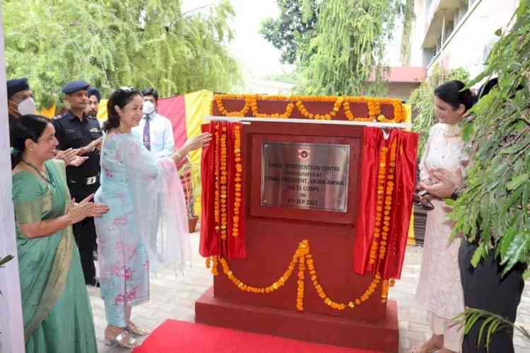 Rani Sharma, Zonal President Vajra AWWA inaugurated Early Intervention Centre (EIC) at MH Jalandhar