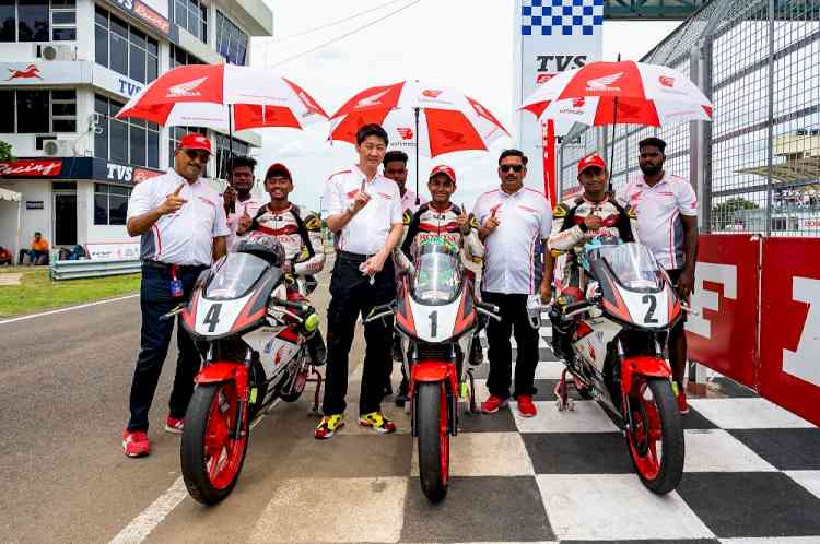 Rajiv Sethu grabs podium for IDEMITSU Honda SK69 Racing