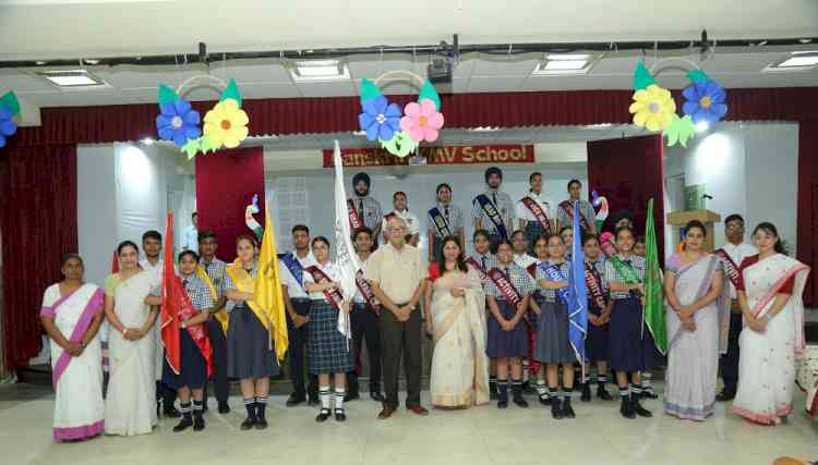 Investiture Ceremony at Sanskriti KMV School