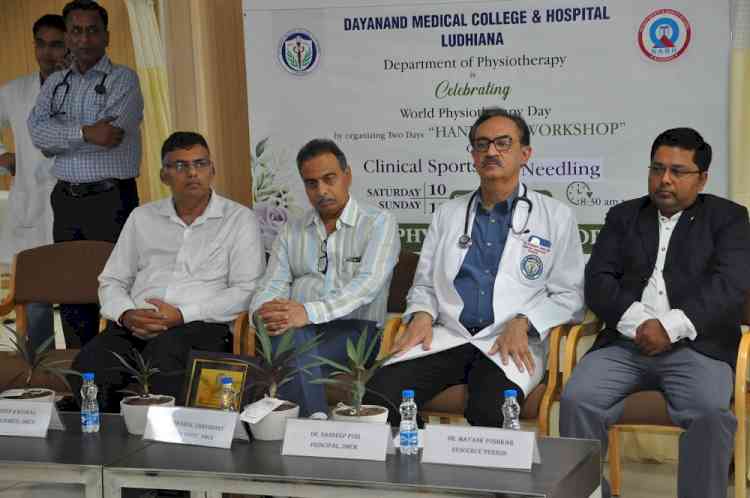 Two Day Workshop on ‘Clinical Sports Dry Needling’ held to mark World Physiotherapy Day