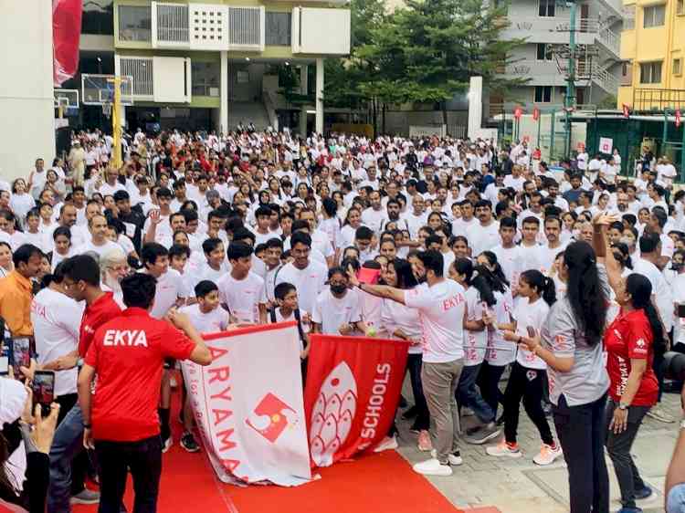 Ekya School’s Aryaman 2022 sees over 1400 participants run for a better Bengaluru