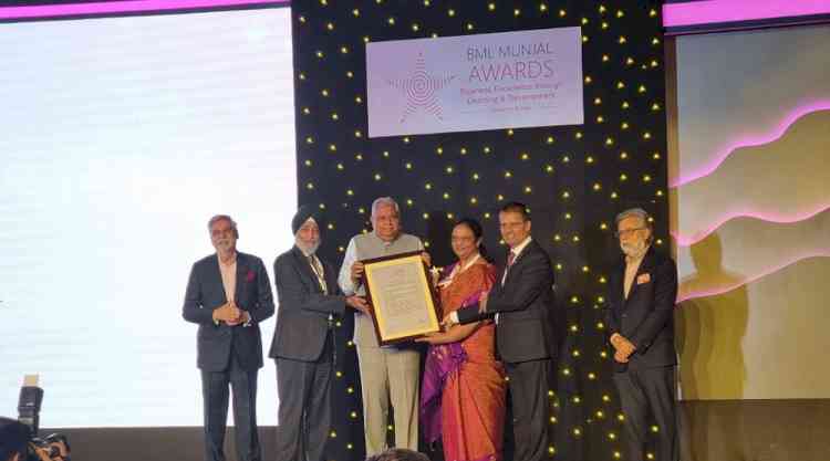 Union Bank of India wins BML Munjal Awards for Business Excellence through Learning & Development