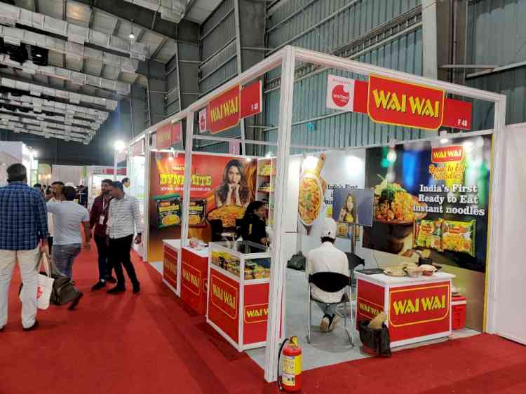 Wai Wai gets an overwhelming response at India’s No.1 F&B Trade Exhibition