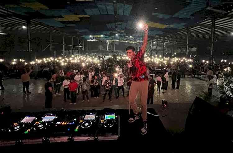 Tomorrowland and Casablanca music festivals’ fame DJ Shaan enchanted LPU’s new students