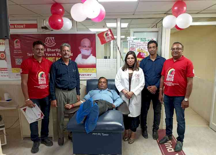 Mohandai Oswal Hospital celebrated “Raktdan Amrit Mahotsav”