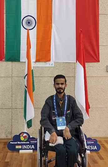 Specially abled LPU’s MBA student exhibited exemplary strengths in both Academics & Sports