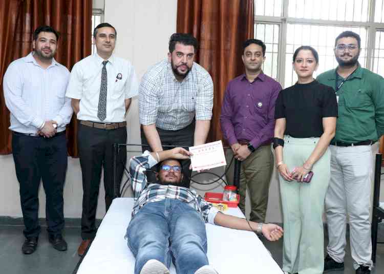 CT Institute of Pharmaceutical Sciences holds Blood Donation Camp under the supervision of Civil Hospital