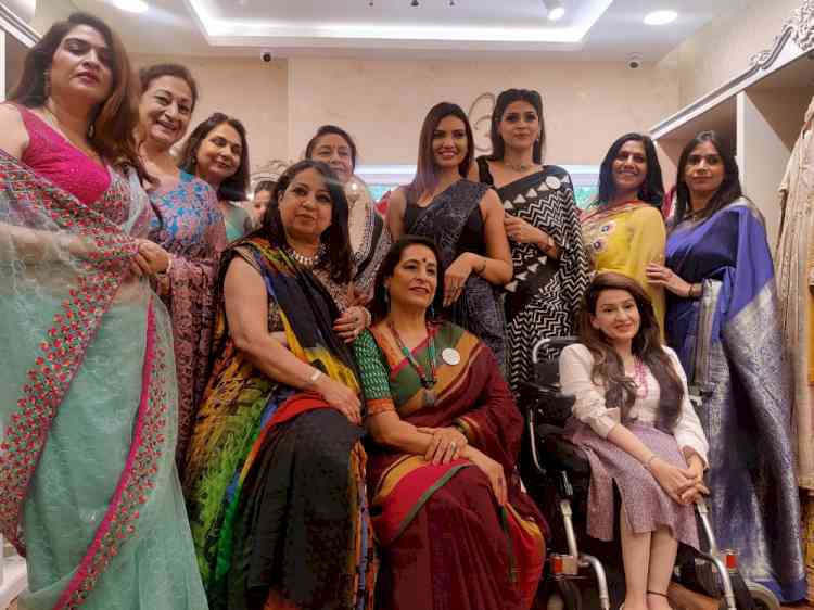 Workshop “The Six Yards of Expression” organized to explain the importance of saree