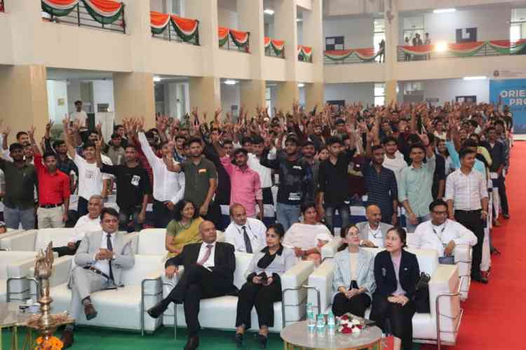 Noida International University holds orientation program