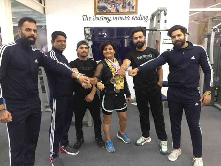 Prize winning master athlete opens The Soul Train Gym & Spa in Panchkula