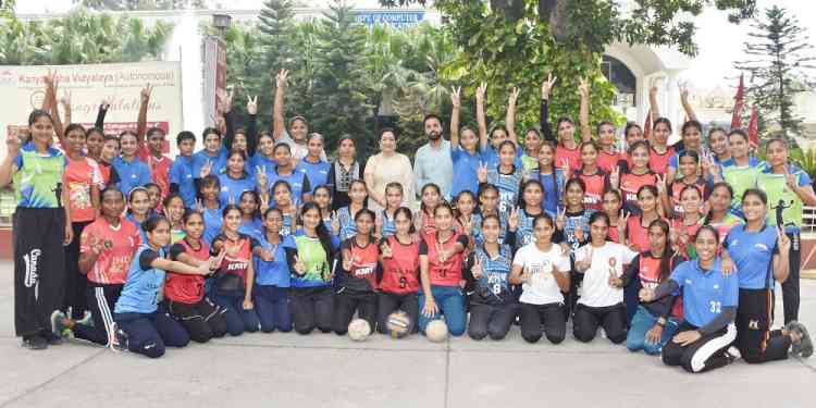 KMV bags champion positions in various sports competitions organised at district level Khed Mela tournament 
