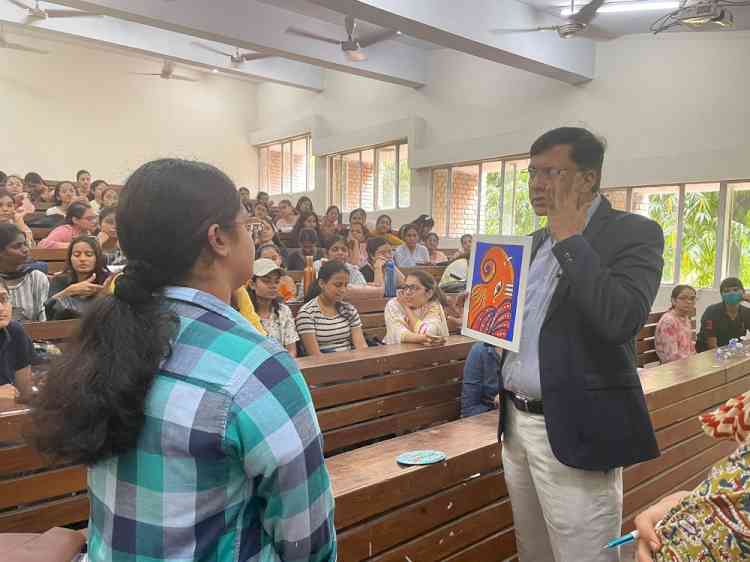 Skill Enhancement and Start-Up Building Session at Govt Home Science College