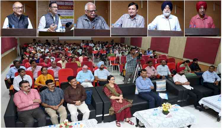 National seminar on National Education Policy 2020:  Opportunities and Challenges held in Doaba College