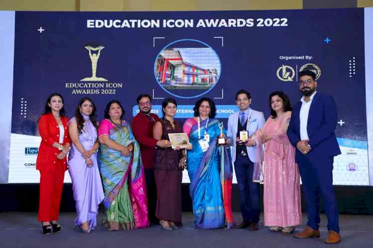 Orchids – The International School wins ‘Innovation in Education’ award at Education Icon Awards 2022