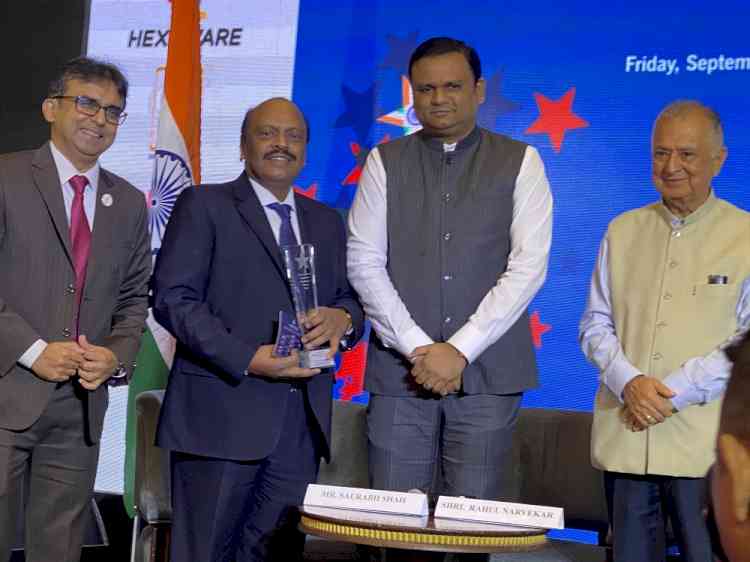 Cigniti’s Chairman & MD, C V Subramanyam, Honored with ‘Outstanding Contributor to Indo-US Corridor’ Award