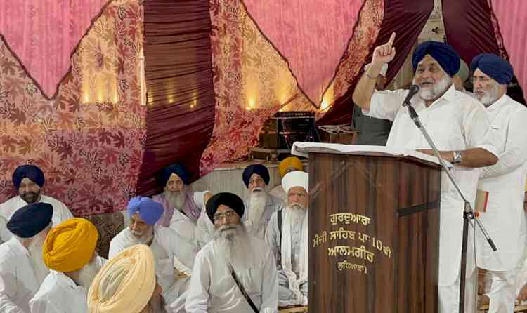 Khalsa Panth will fight tooth and nail to defeat conspiracy to break the SGPC - Sukhbir Singh Badal