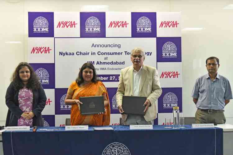 IIMA-Nykaa Partner to Establish Research Chair in Consumer Technology