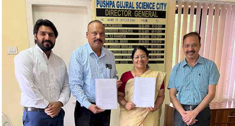 GNA University signed an MOU with Pushpa Gujral Science City