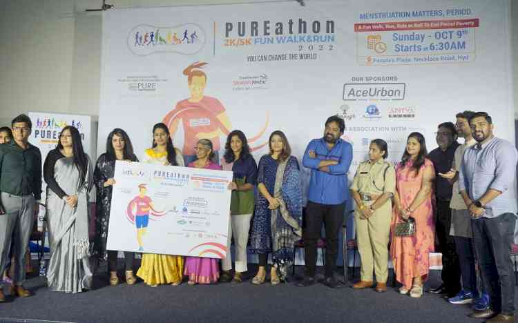Pureathon-2022, a 2K, 5K fun run and walk to be held in the city to fight and create awareness for Period Poverty  