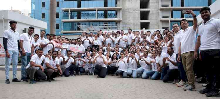 Sakra World Hospital commemorates World Heart Day with Heart Health Walkathon