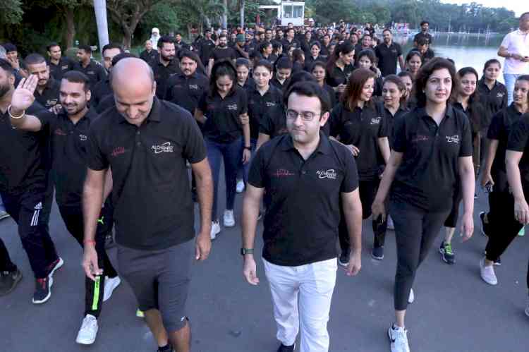 World Heart Day: 150 take part in ‘walkathon' at Sukhna Lake